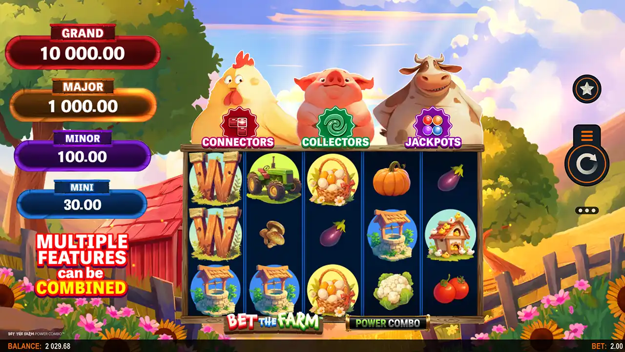 Bet the Farm Power Combo k2