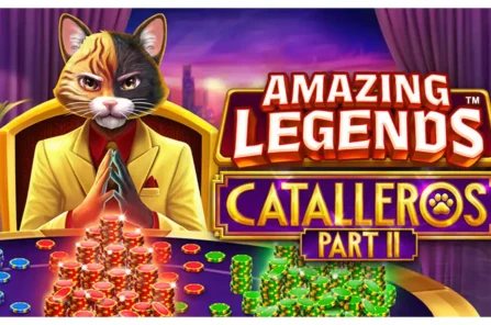 Amazing Legends Catalleros Part II slot cover