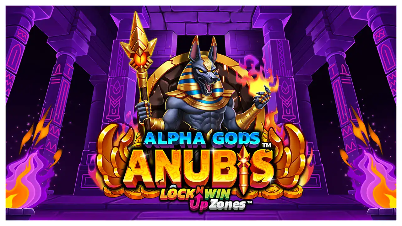 Alpha Gods Anubis slot cover