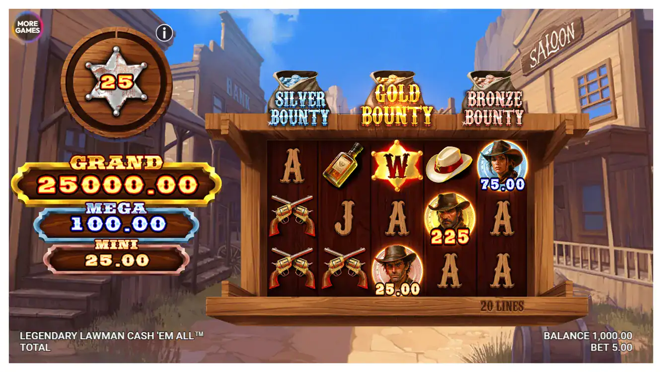 Legendary Lawman Cash 'Em All s1