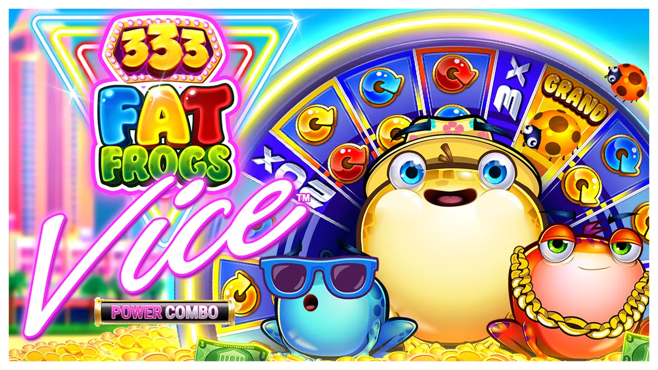 333 Fat Frogs VICE POWER COMBO slot cover