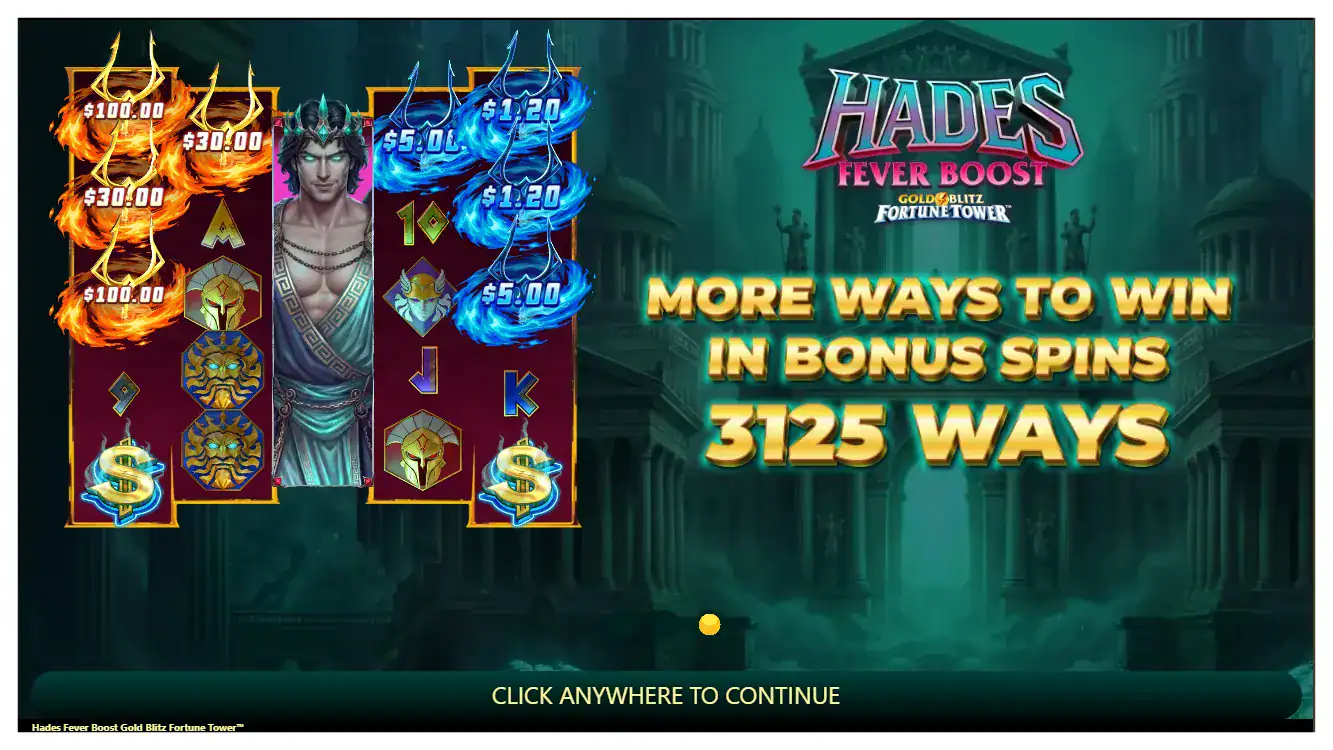 Hades Fever Boost Gold Blitz Fortune Tower s2 Hades Fever Boost Gold Blitz Fortune Tower s2